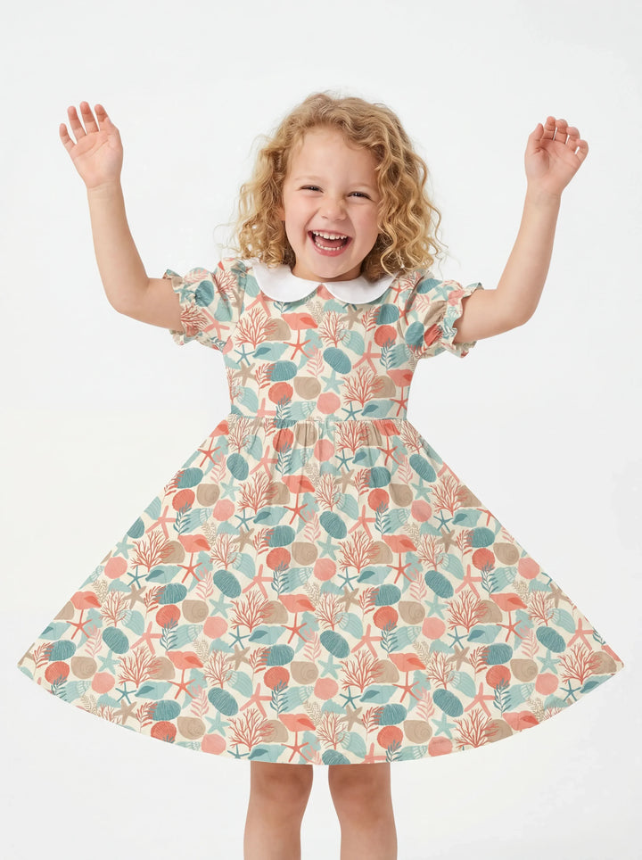 Coral Coast Treasures Bamboo Peter Pan Collar Dress