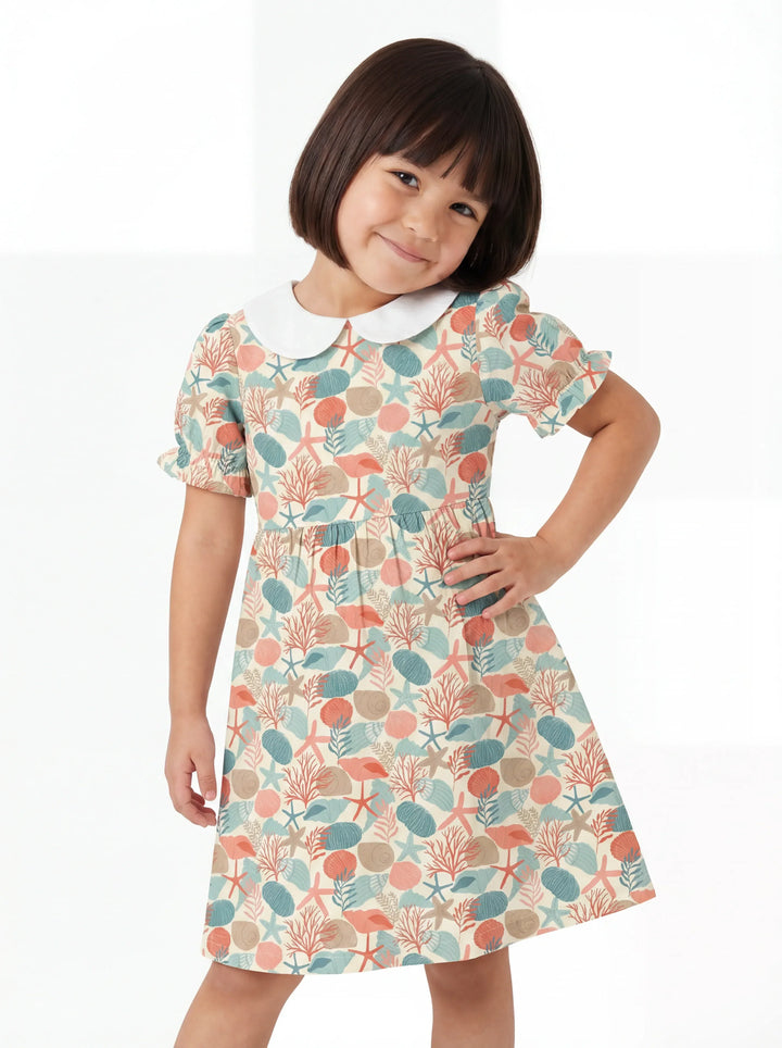 Coral Coast Treasures Bamboo Peter Pan Collar Dress