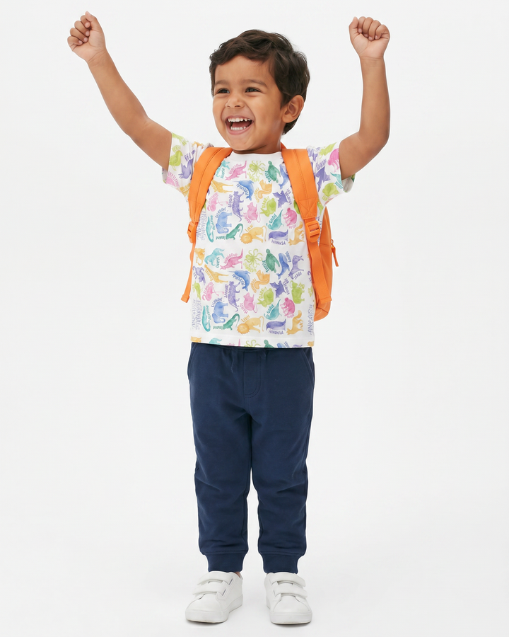 Wild Alphabet Wonders Bamboo Crewneck T-Shirt