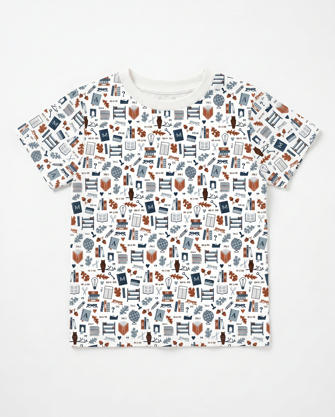 Vintage Library Learning Bamboo Crewneck T-Shirt
