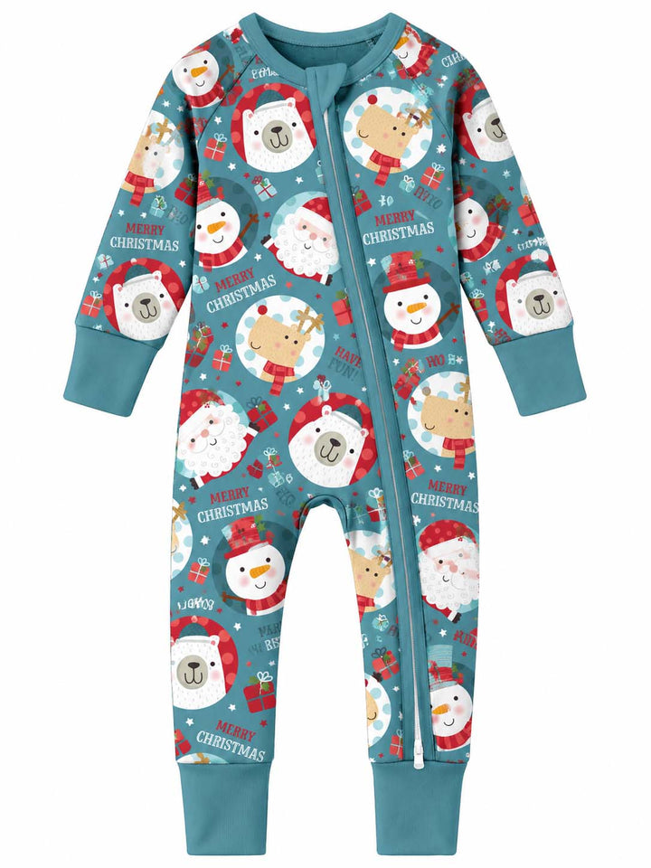 Cute Christmas Characters Bamboo Convertible Zippy
