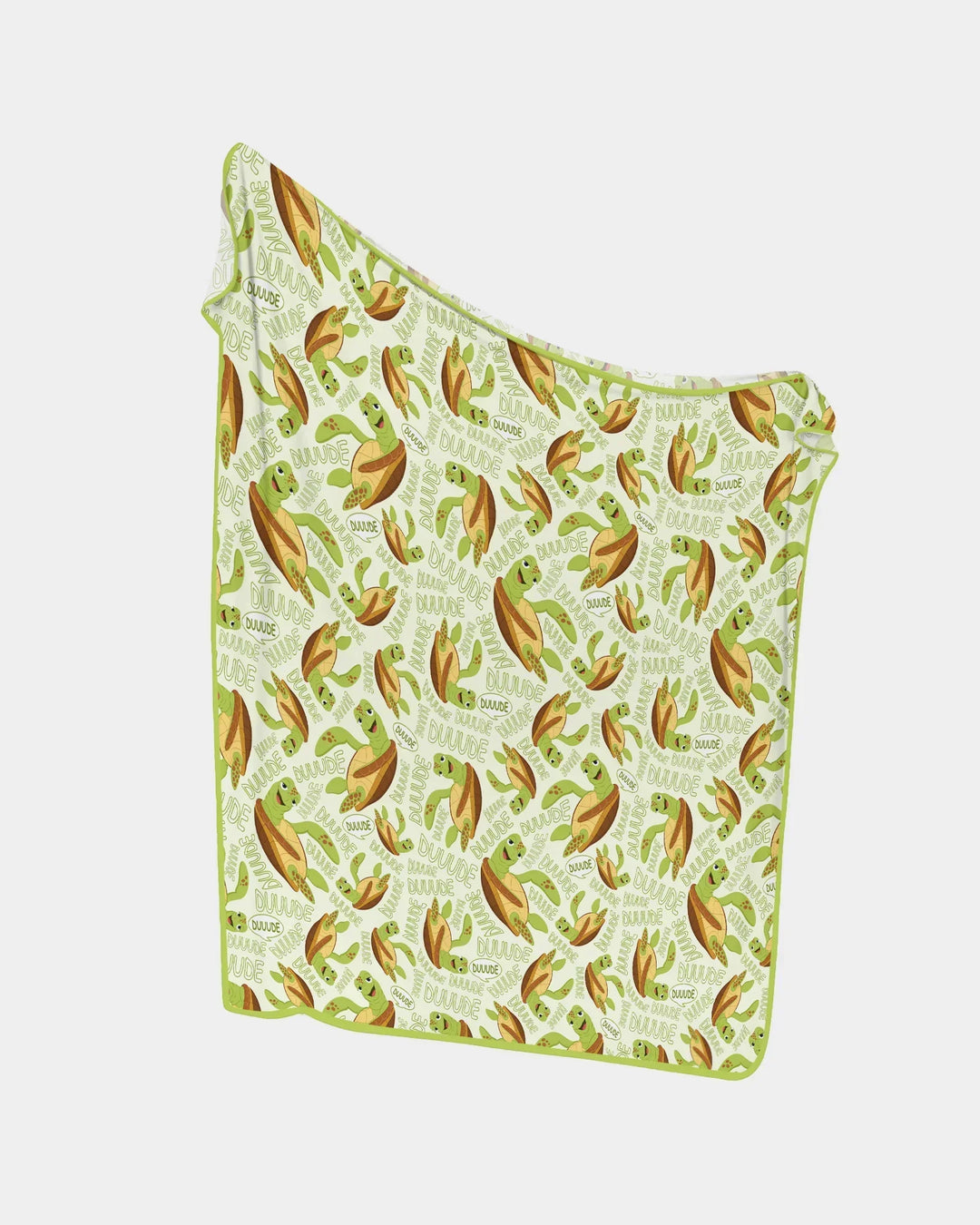Father and Son Turtle Bamboo Blanket