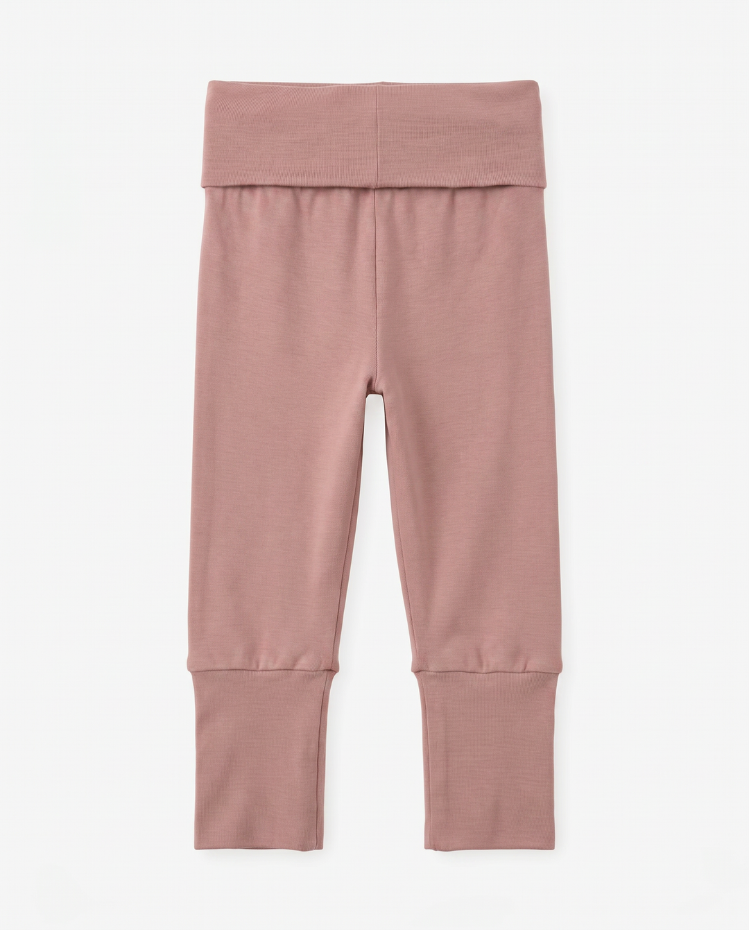 Solid Color Bamboo Fold Over Legging