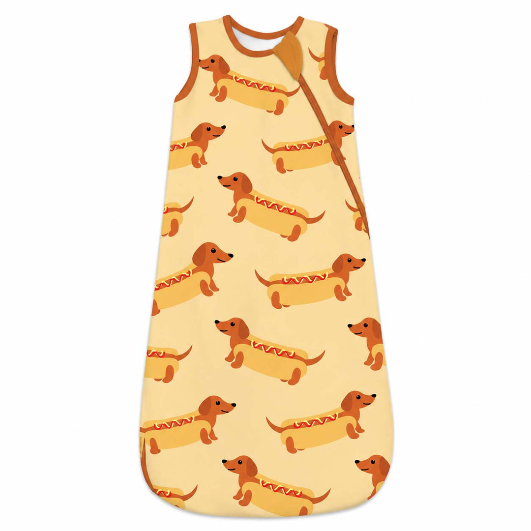 Dachshund Hot Dog Bamboo Sleep Bag