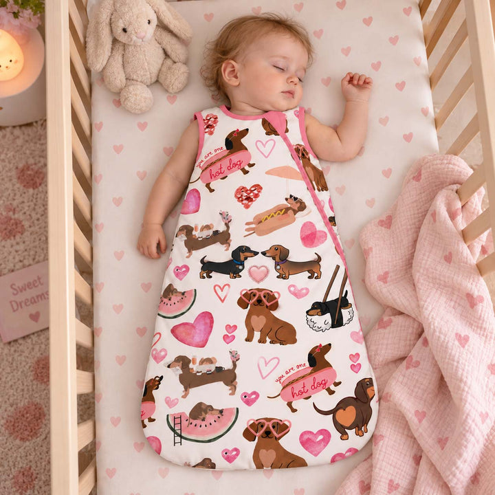 Dachshund Love Club Bamboo Sleep Bag