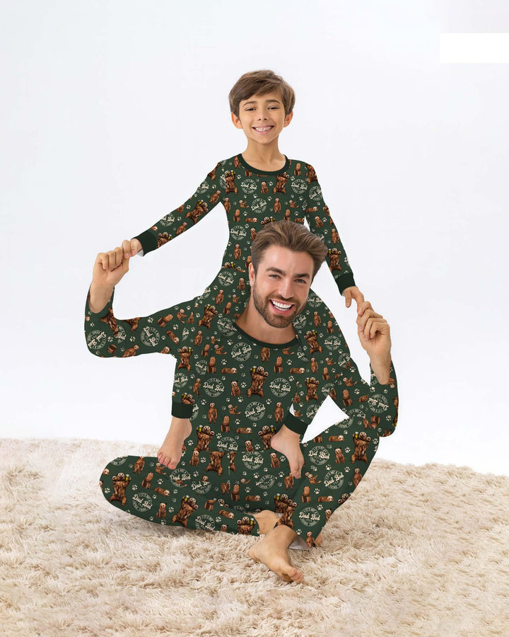 Daddy Bear It's Not A Dad Bod Bamboo Men's Pajama Set