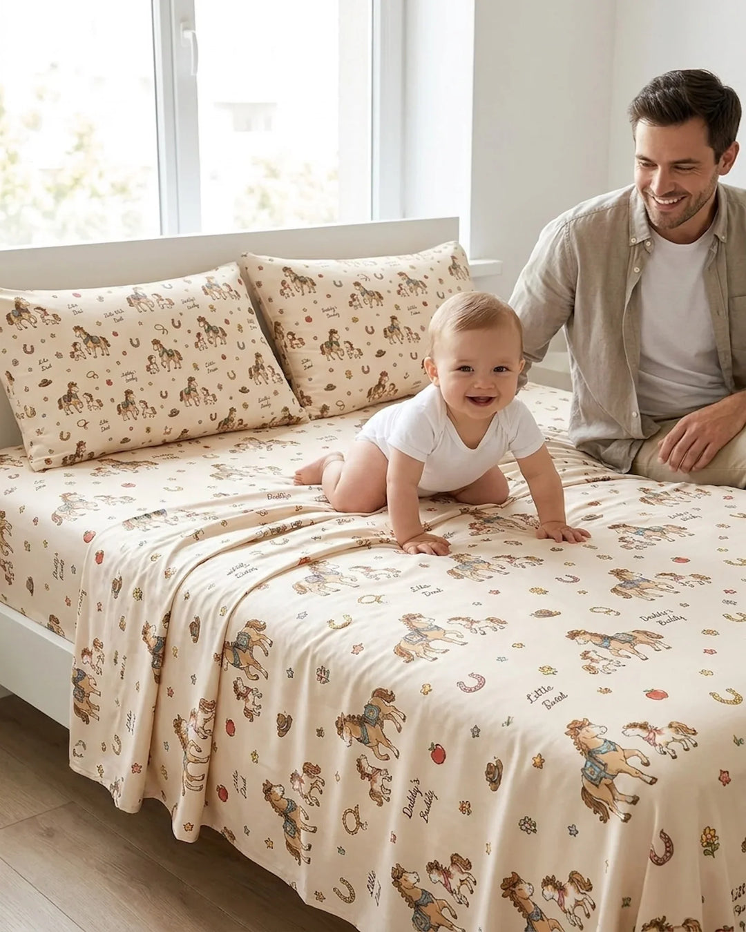 Daddy's Buddy Bamboo Bedding Set
