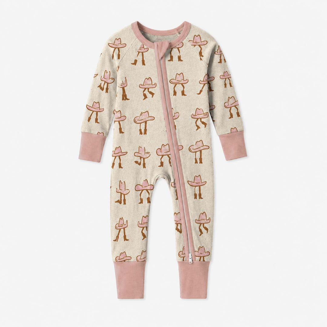 Dancing Cowboy Hats Bamboo Convertible Zippy