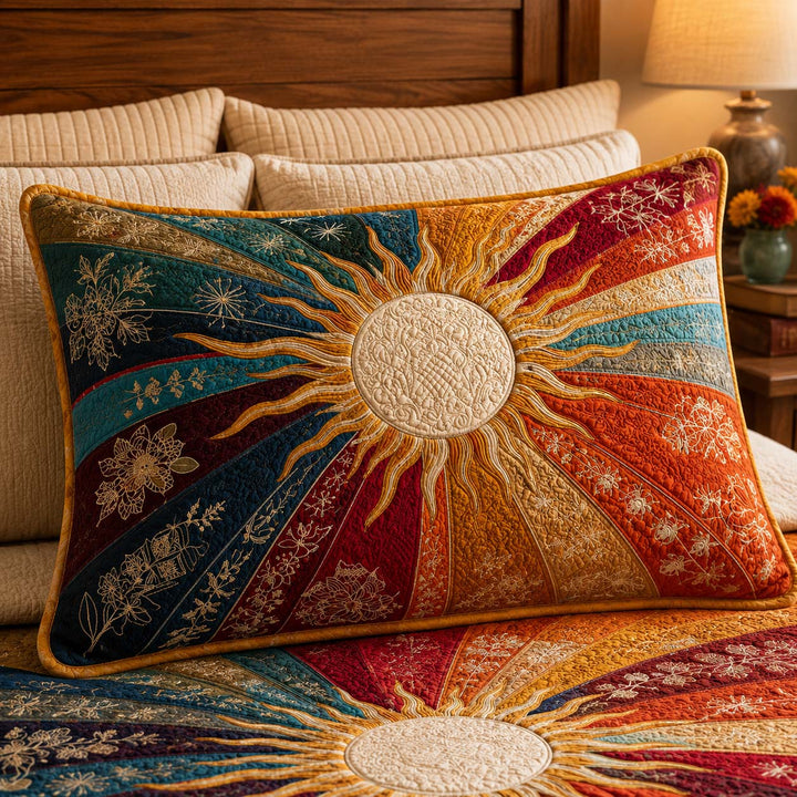 Daylight Bloom Bamboo Quilt Pillow Case