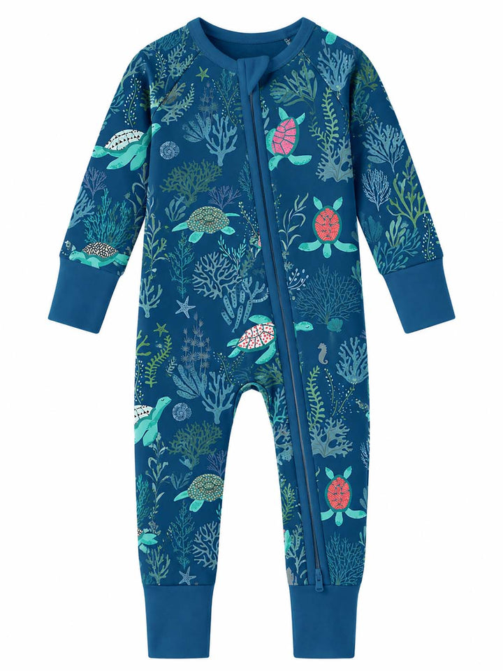 Deep Sea Turtle Bamboo Convertible Zippy