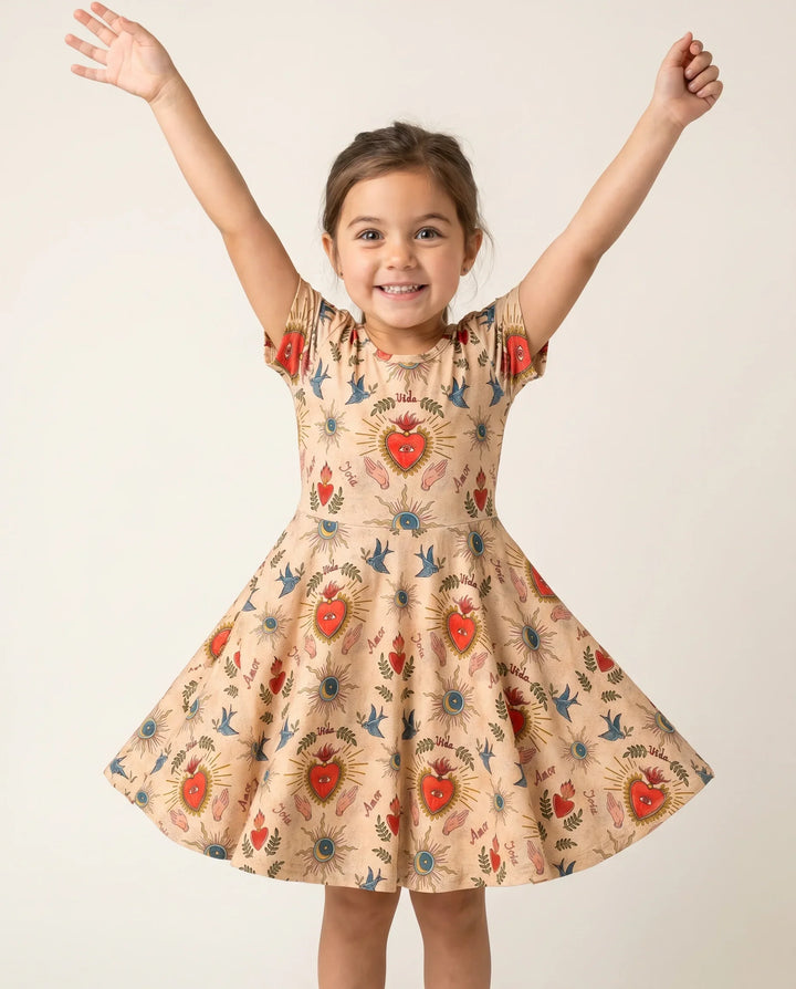 Sacred Heart Spirits Bamboo Twirl Dress