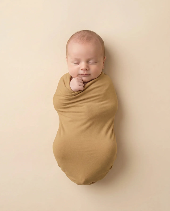 Solid Knit Bamboo Swaddle Blanket