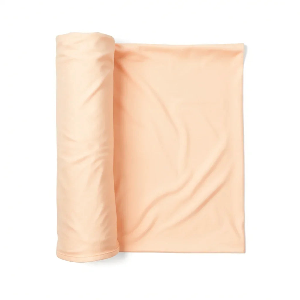 Solid Knit Bamboo Swaddle Blanket