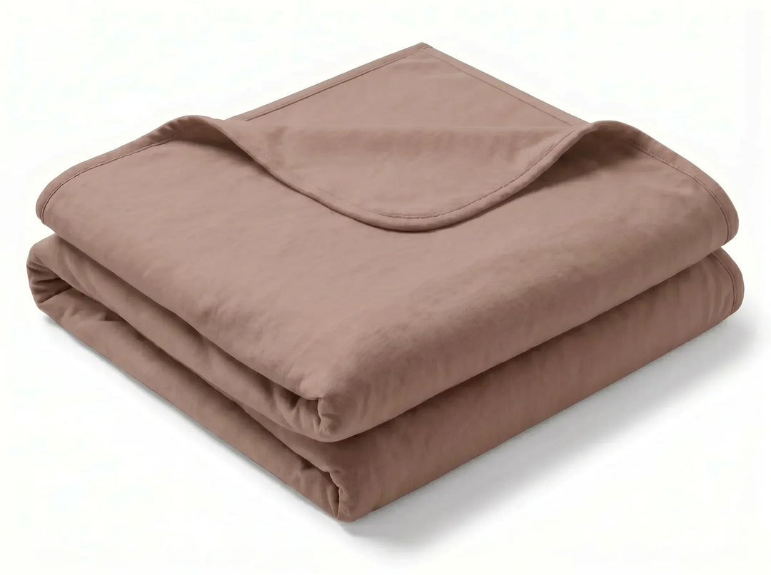 Solid Color Bamboo Blanket