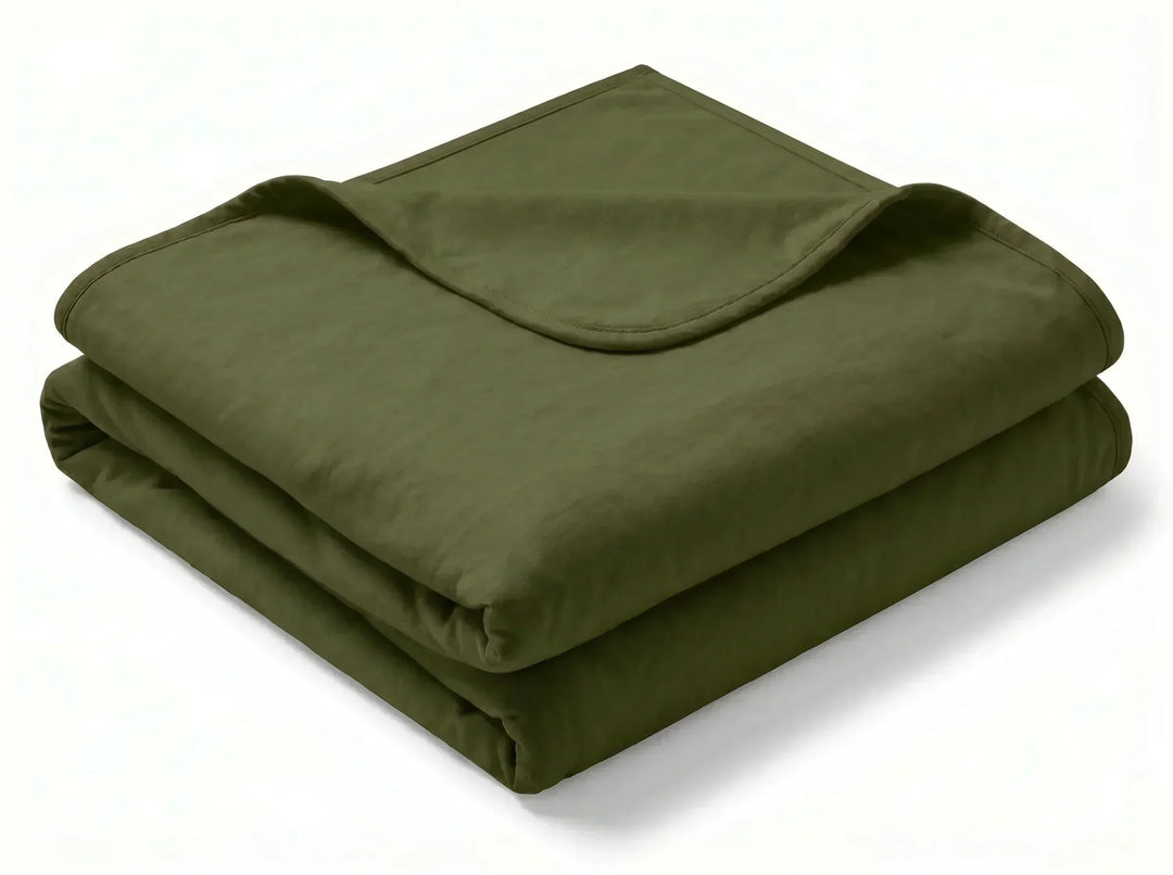 Solid Color Bamboo Blanket
