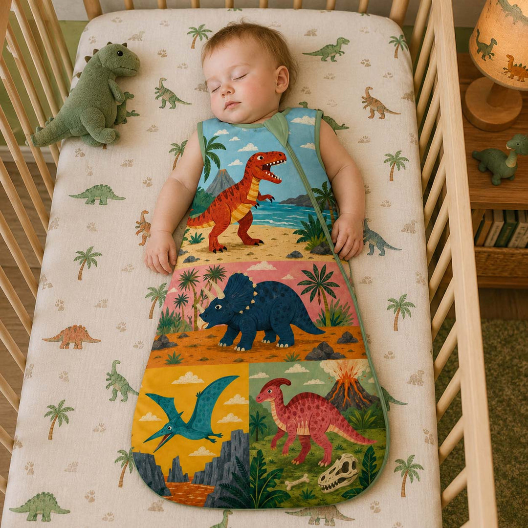 Dinosaur Adventure World Bamboo Sleep Bag