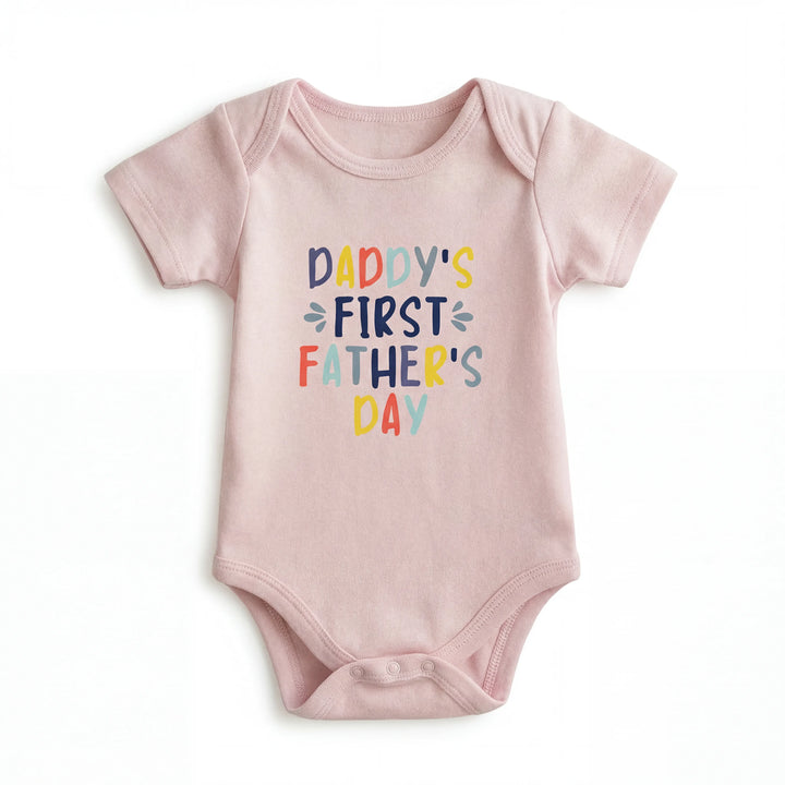 Daddy's First Father's Day Bamboo Bodysuit