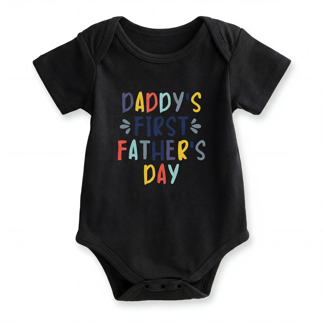 Daddy's First Father's Day Bamboo Bodysuit