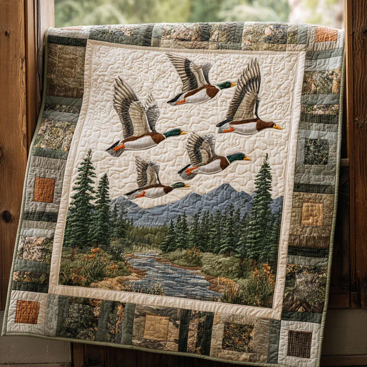 Duck Haven Bamboo Quilt Blanket