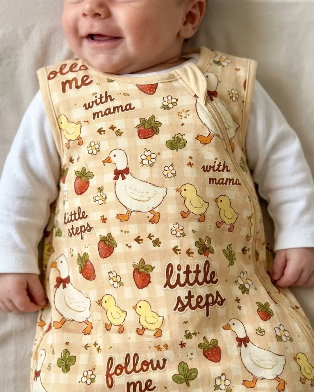 Duckling Steps Bamboo Sleep Bag