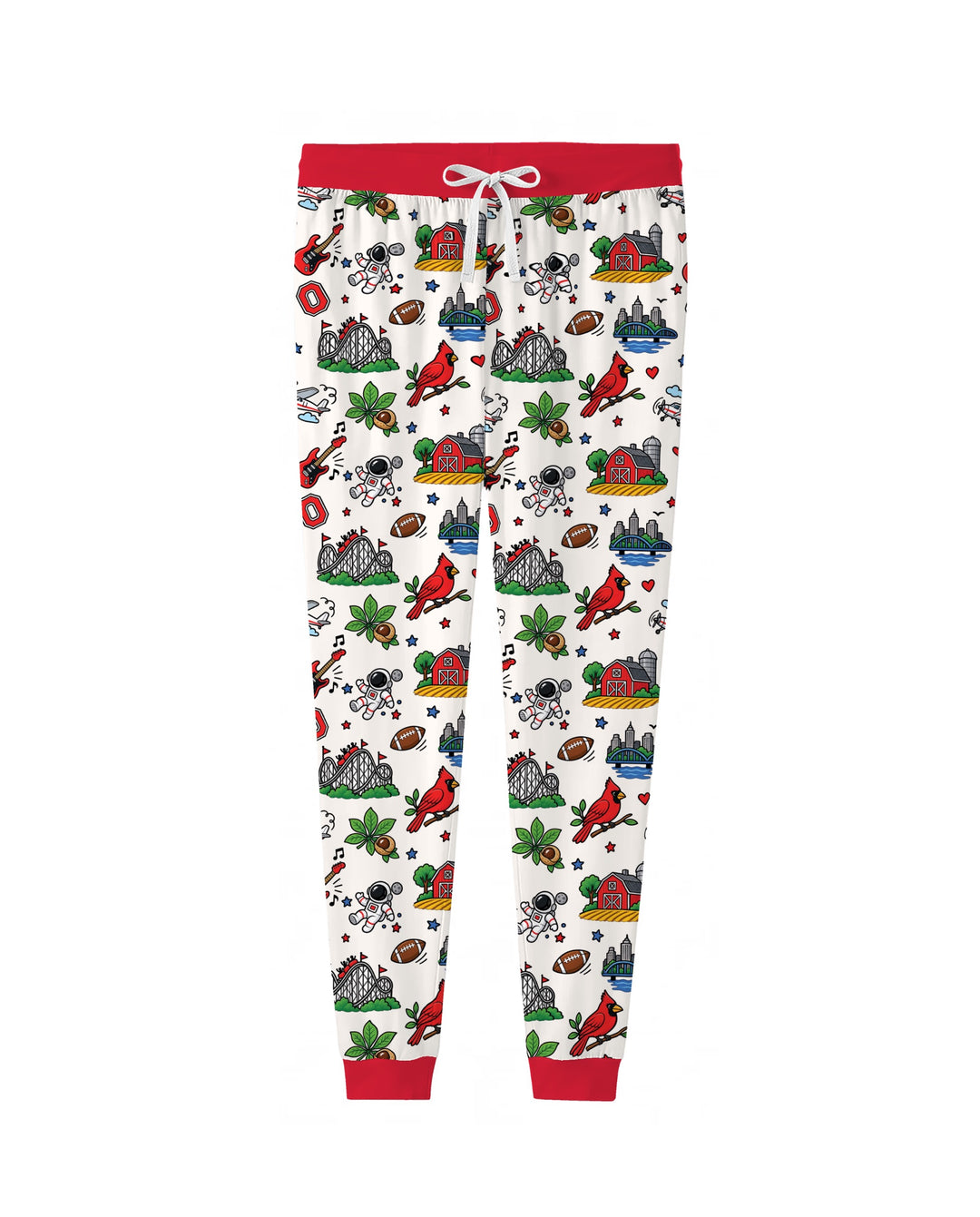 Someone in Ohio Loves Me Bamboo Women Pajama Set