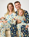 Express Train Christmas Bamboo Women Pajama Set