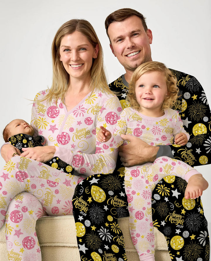 New Year's Eve Celebration Bamboo Women Pajama Set
