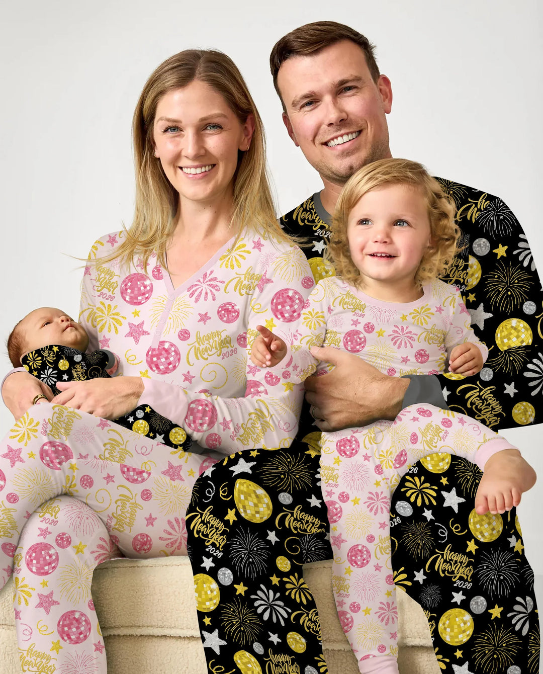 New Year's Eve Celebration Bamboo Men's Pajama Set
