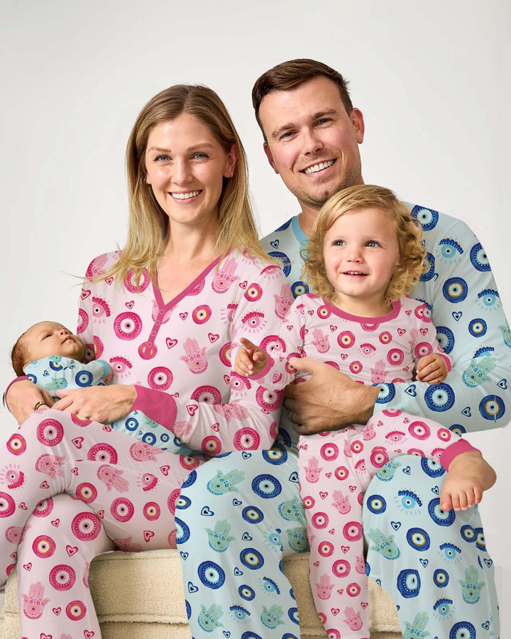 Mini Mystic Family Matching Bamboo Two Piece Long Sleeve Pajama Set
