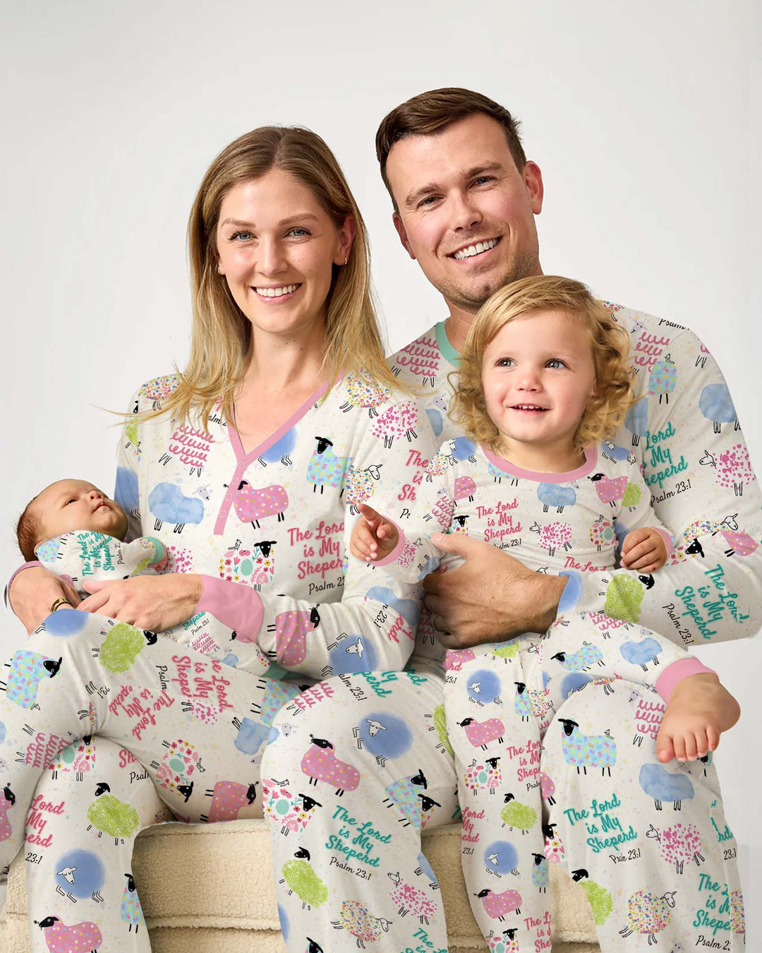 The Lord Is My Shepherd Psalm 23 Bamboo Men's Pajama Set