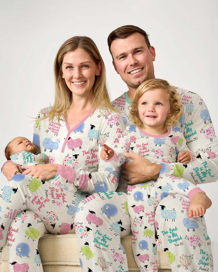 The Lord Is My Shepherd Psalm 23 Bamboo Men's Pajama Set
