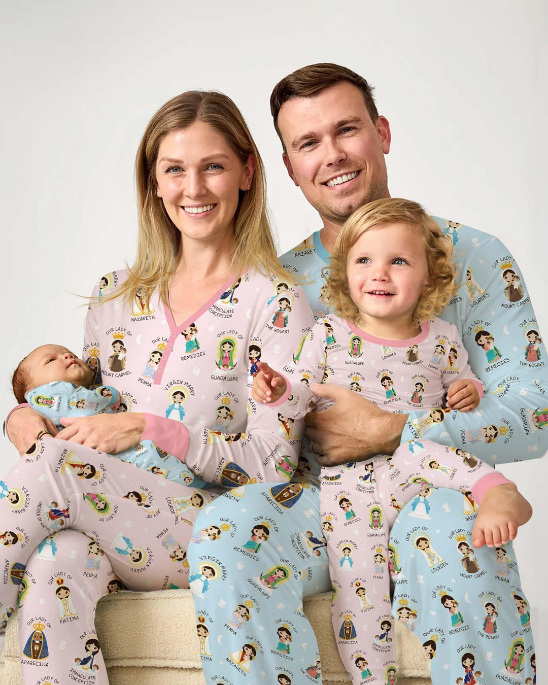 Little Marian Blessings Bamboo Men's Pajama Set