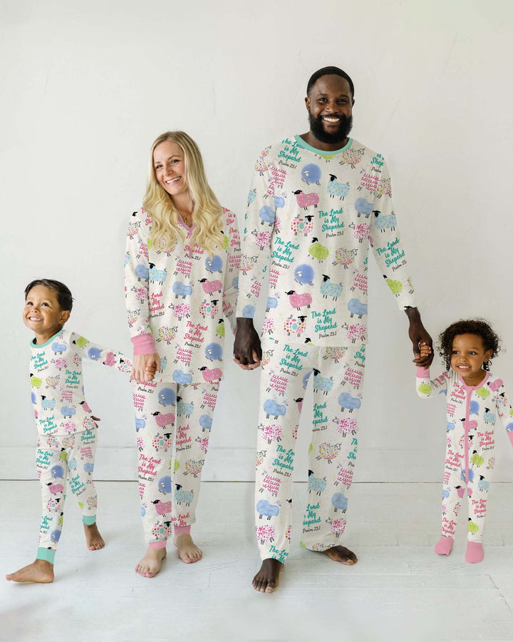 The Lord Is My Shepherd Psalm 23 Bamboo Men's Pajama Set