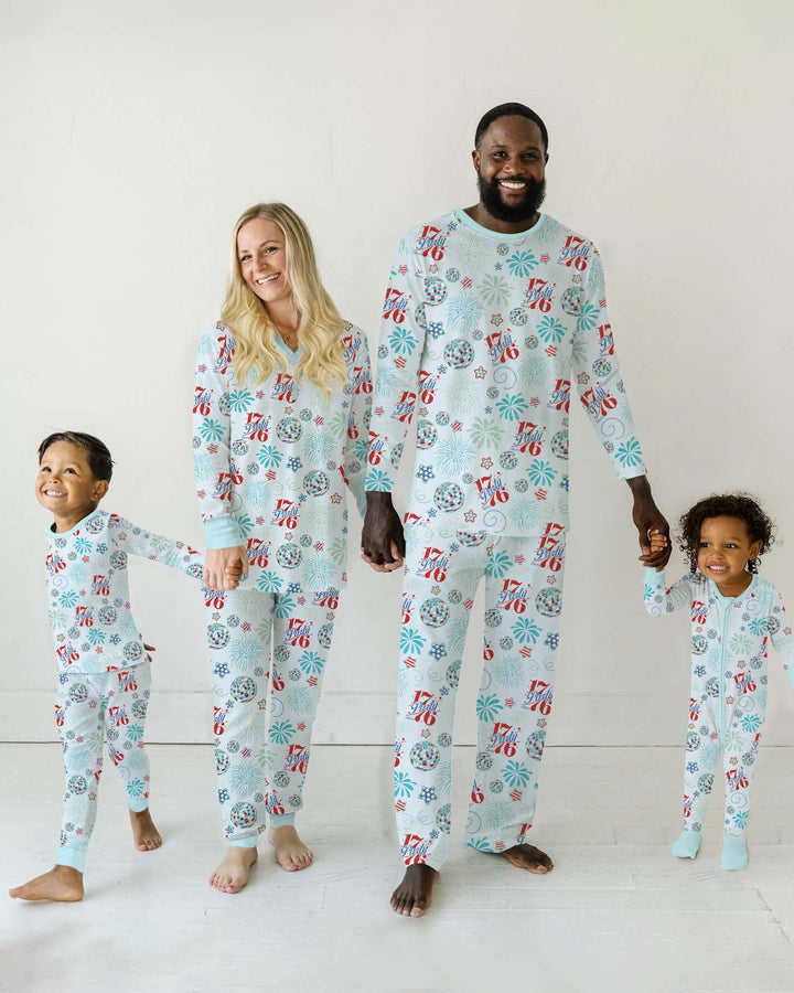 Land Of Free Family Matching Bamboo Convertible Zippy