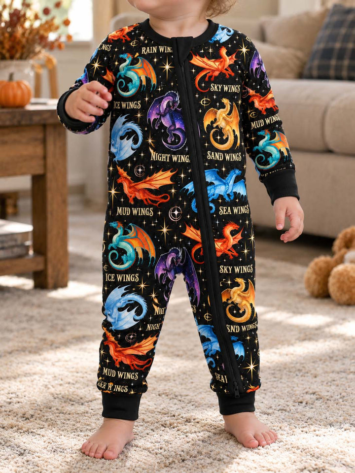 Fantasy Dragon Wings Bamboo Convertible Zippy