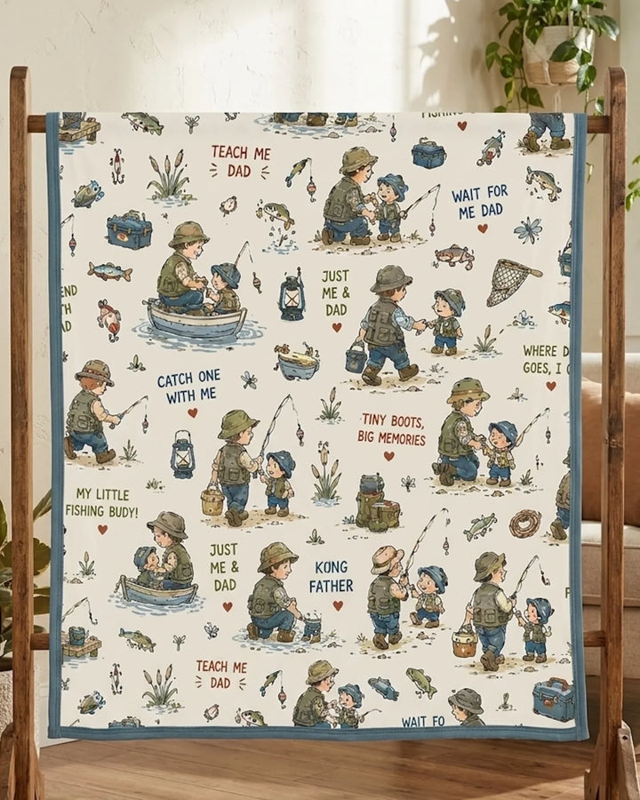 Fishing Buddy Bamboo Blanket