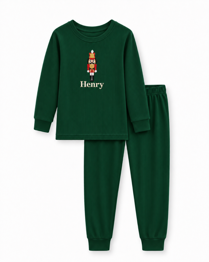 Template Bamboo Two Piece Long Sleeve Pyjamas Set