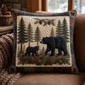 Forest Bear Bamboo Quilt Pillow Case