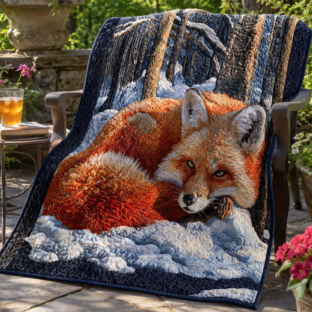 Fox Trails Bamboo Quilt Blanket