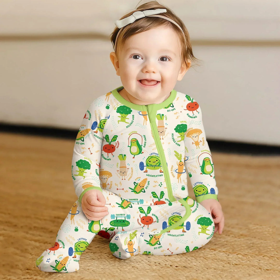 Exercise Veggie Bamboo Convertible Zippy