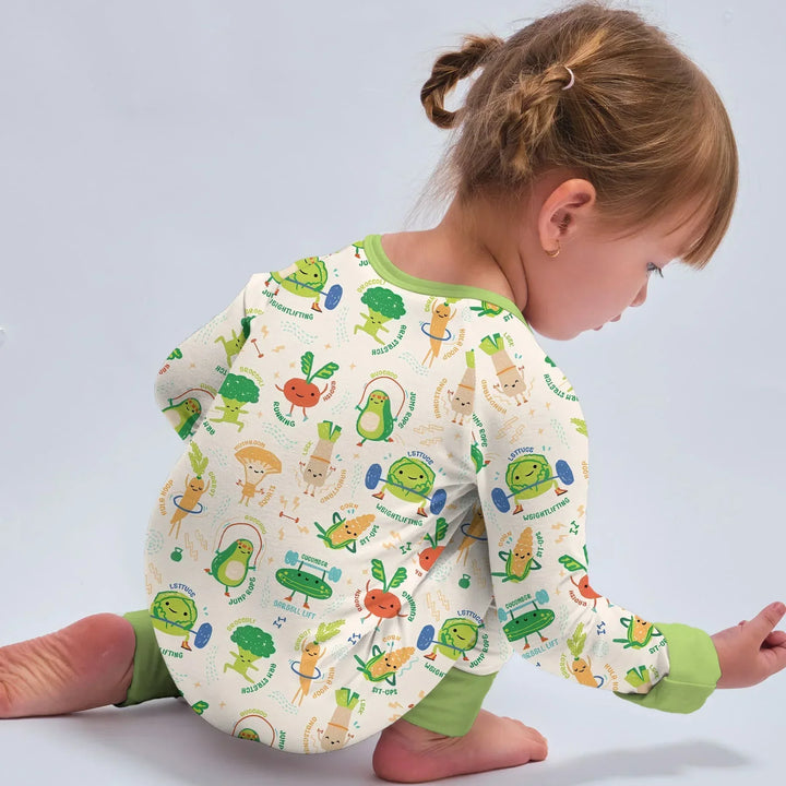 Exercise Veggie Bamboo Convertible Zippy