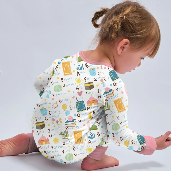 Islamic Alphabet Bamboo Convertible Zippy
