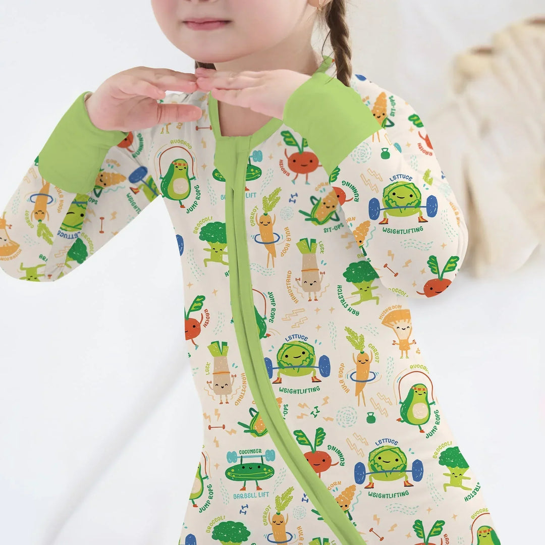Exercise Veggie Bamboo Convertible Zippy