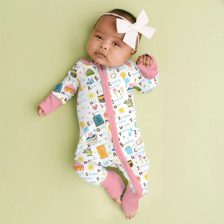 Islamic Alphabet Bamboo Convertible Zippy