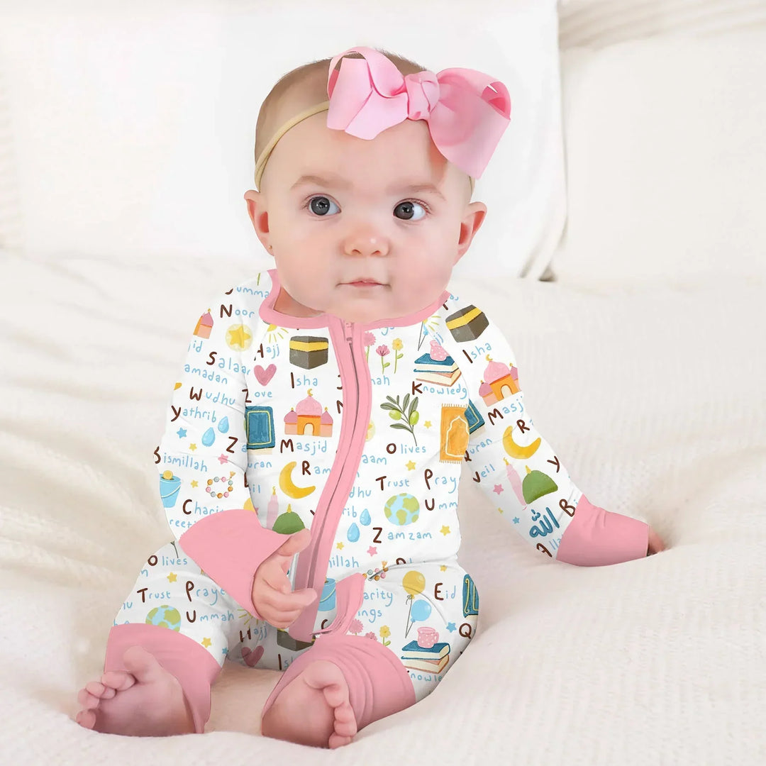 Islamic Alphabet Bamboo Convertible Zippy