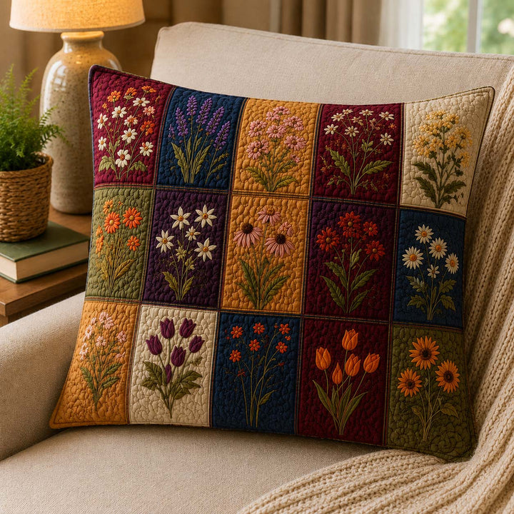 Garden Charm Bamboo Quilt Pillow Case