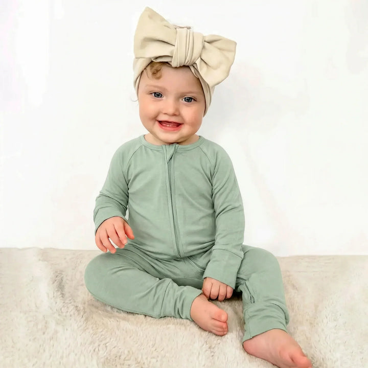Jet Stream Bamboo Convertible Zippered Romper