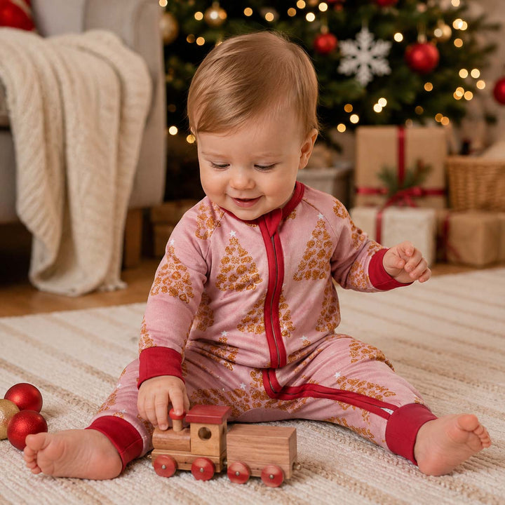 Gingerbread Cookie Christmas Tree Bamboo Convertible Zippy