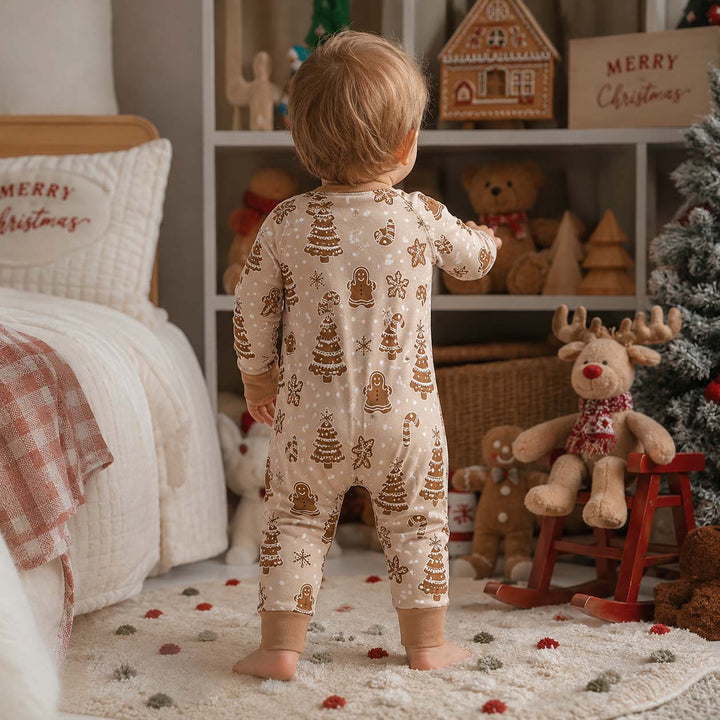 Gingerbread Cookie Wonderland Bamboo Convertible Zippy
