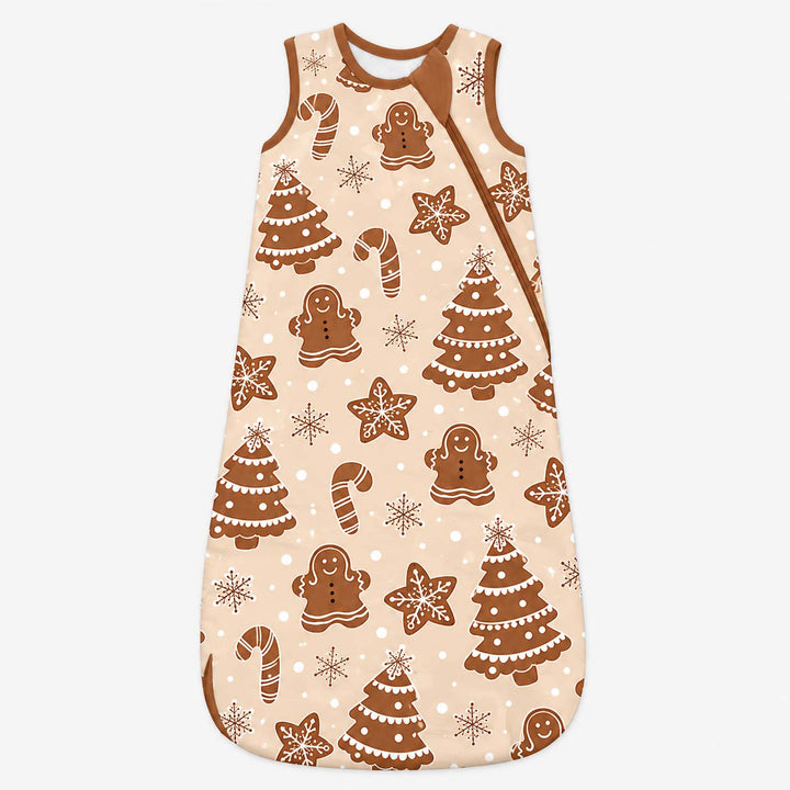 Gingerbread Cookie Wonderland Bamboo Sleep Bag
